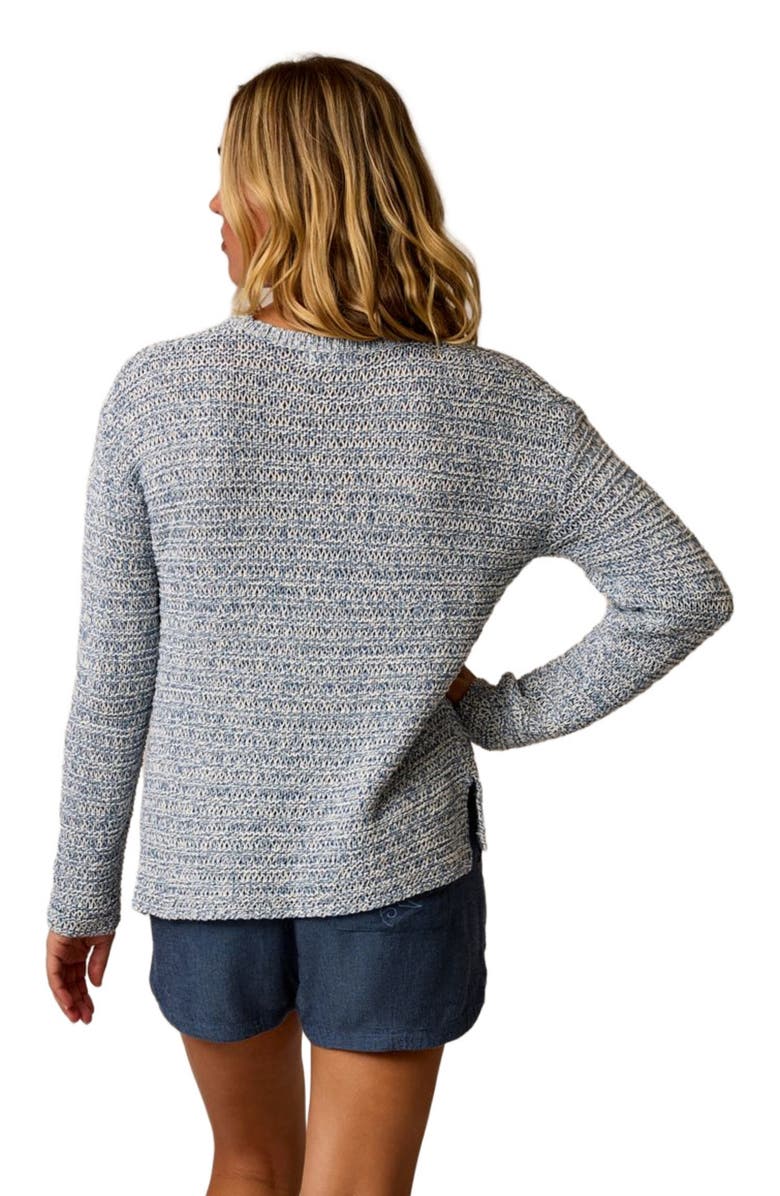 Carve Designs Clarissa Marled Sweater, Alternate, color, Captain