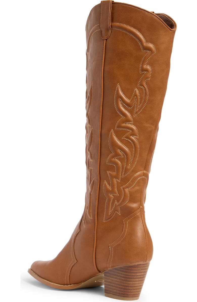 Billini Parkin Western Boot, Alternate, color, Dark Tan