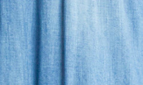 Billy T Dream Catching Long Sleeve Midi Shirtdress In Blue