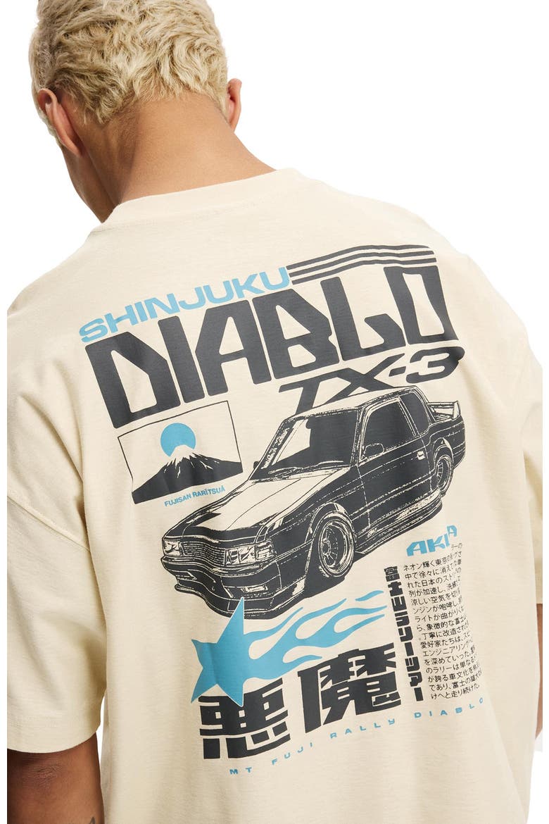 Men's Box Fit Graphic T-Shirt, Alternate, color, Creampuff  Diablo