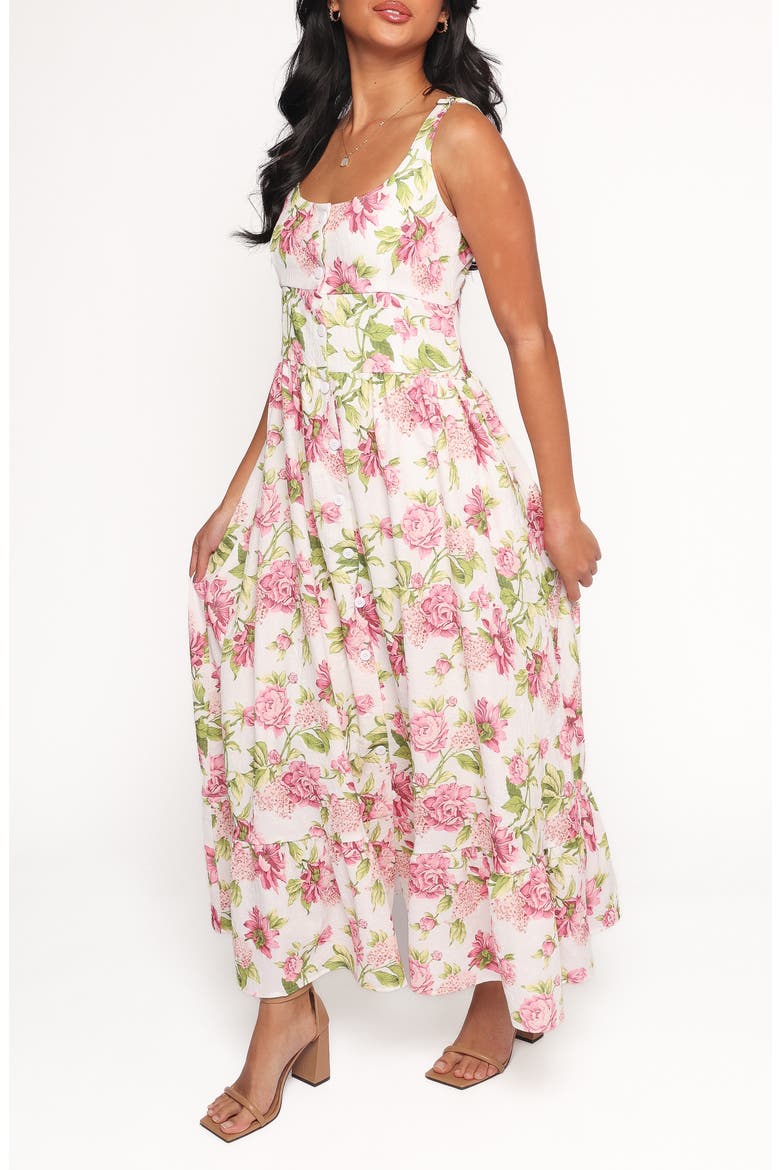Tullia Floral Maxi Dress, Alternate, color, PINK FLORAL