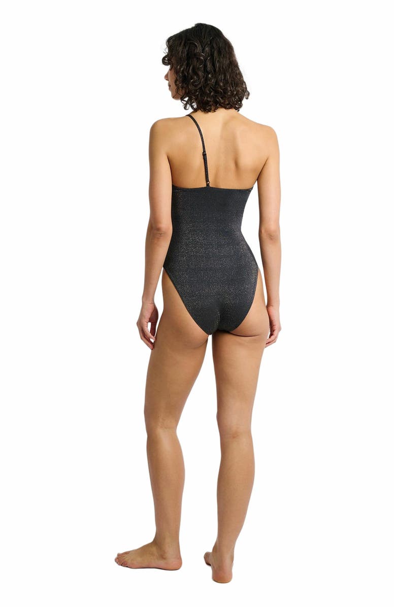 Onia Alaia One Piece, Alternate, color, Black