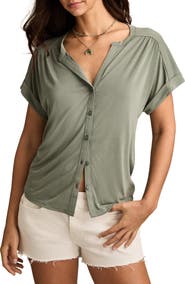 Lucky Brand Sandwash Button-Up Shirt