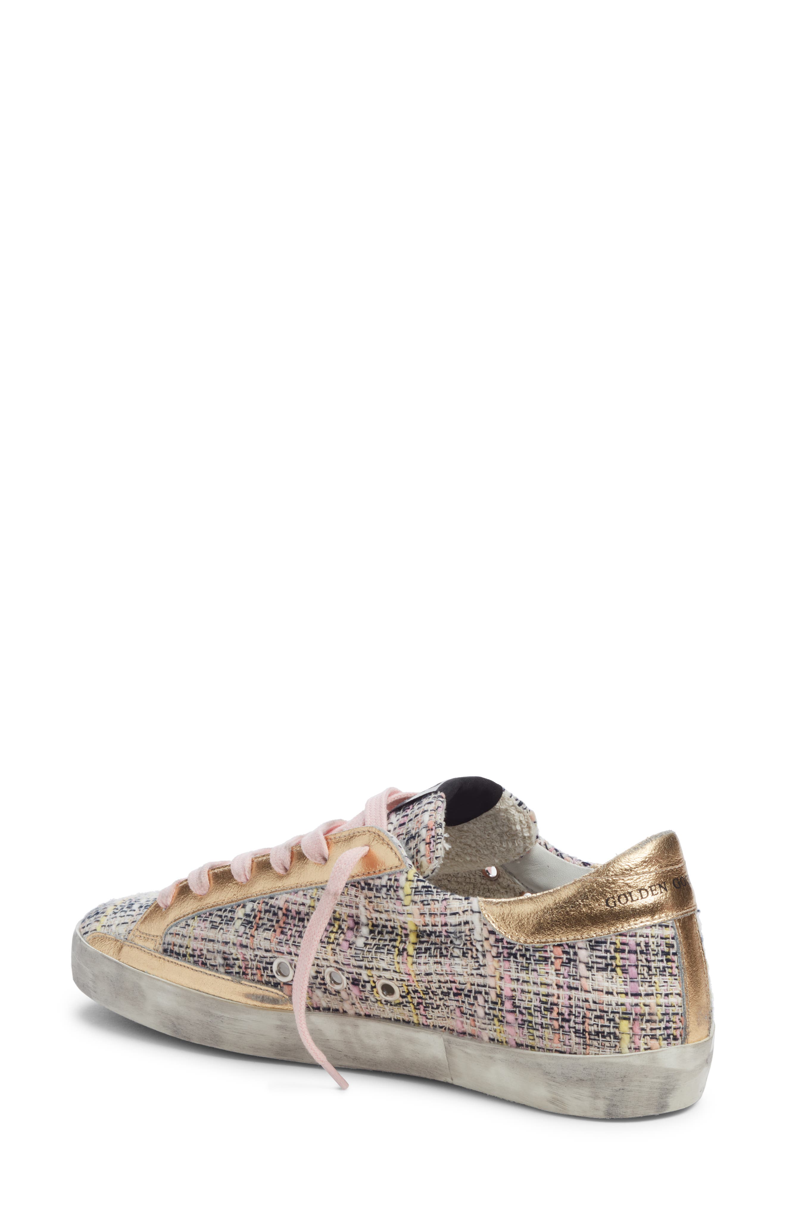 Golden Goose Superstar Low Top Sneaker, Alternate, color, 