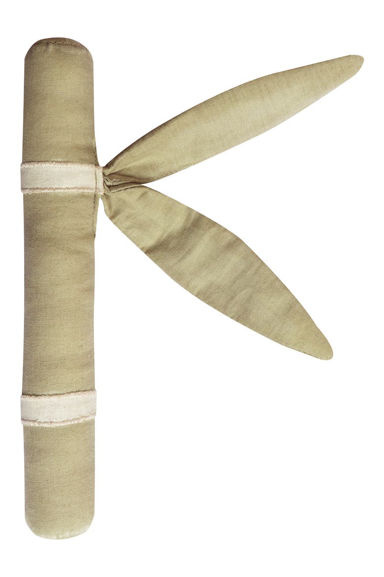 Sensorial Reversible Organic Cotton Roll-Up Play Mat, Main, color, OLIVE