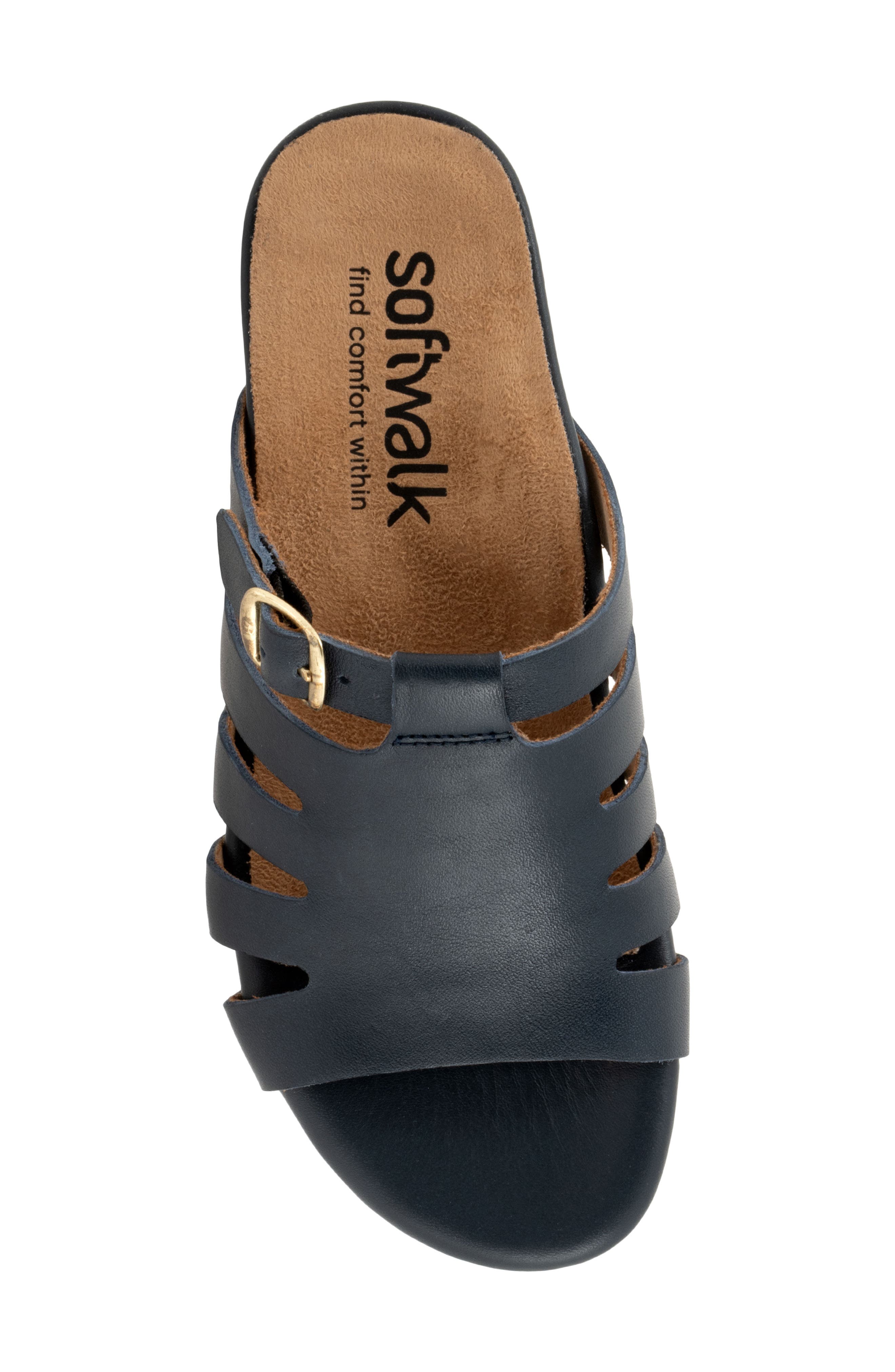 Carolina Slide Sandal, Alternate, color, NAVY