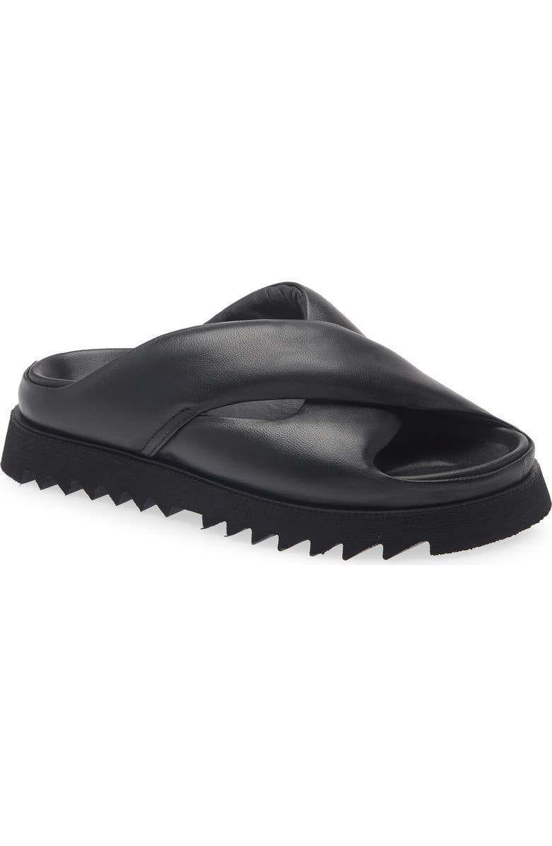 La Canadienne Brittney Slide Sandal, Main, color, Black