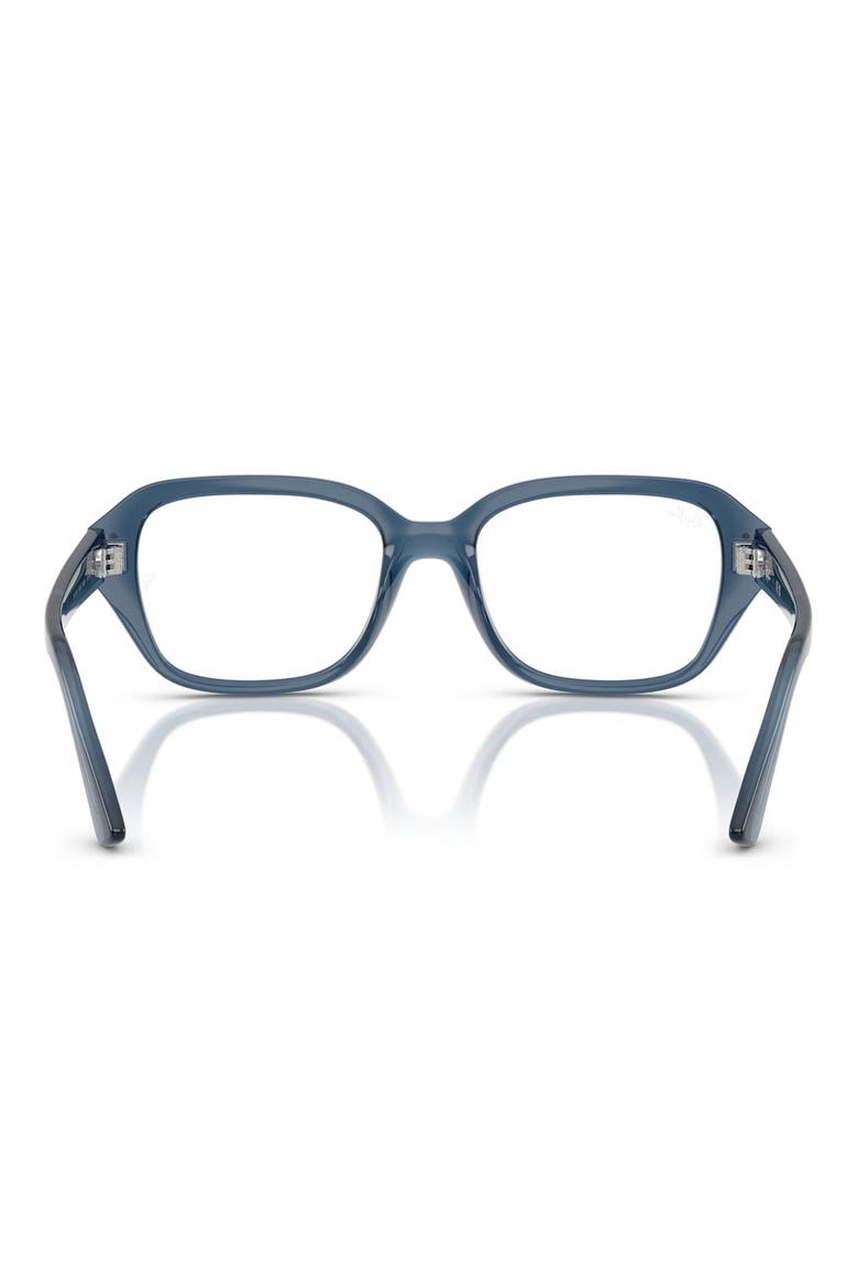 51mm Square Optical Glasses, Alternate, color, LIGHT BLUE