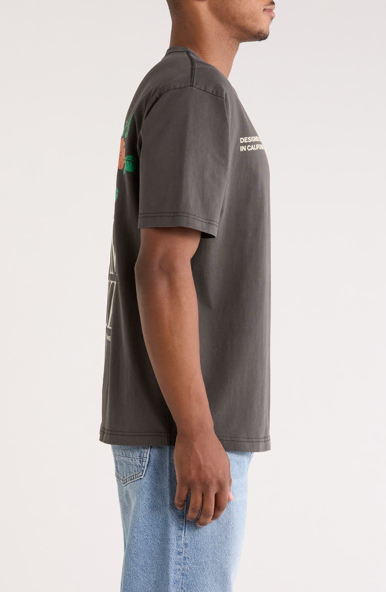 PacSun Dream Awake Cotton T-shirt, Alternate, color, Black