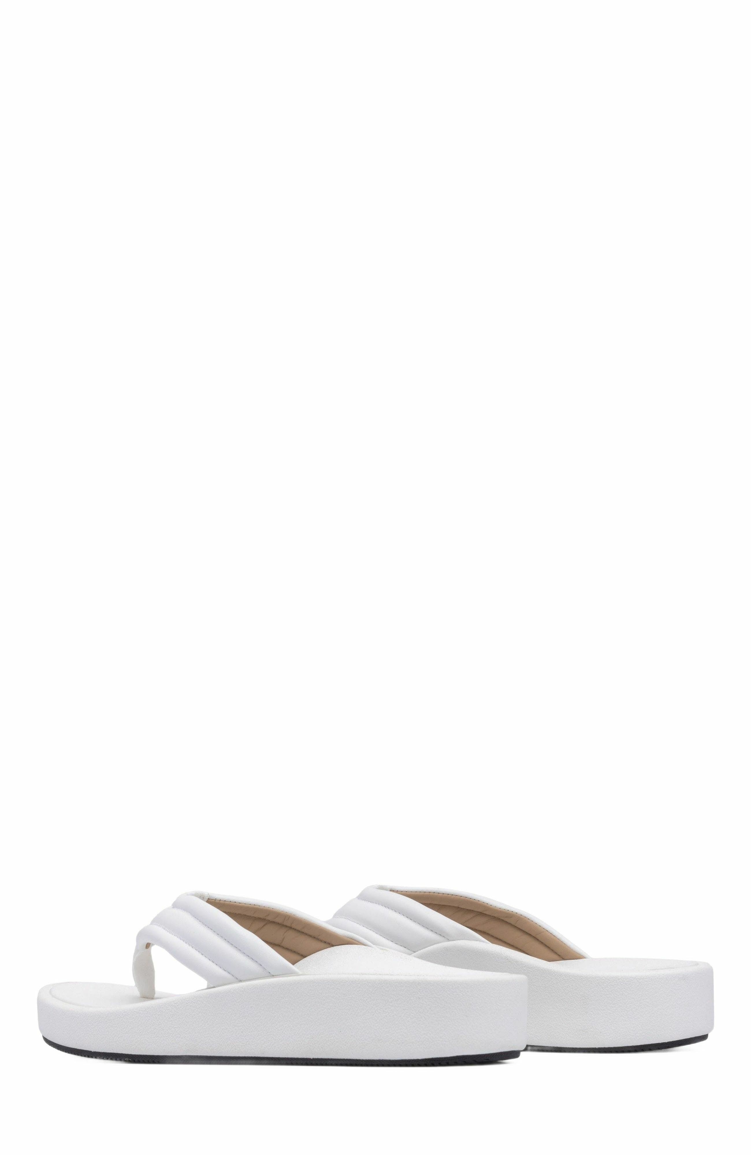 ABEO Paseo Thong Sandal, Alternate, color, White - Regular