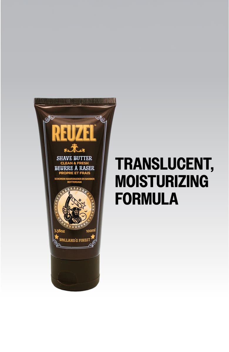 REUZEL Clean & Fresh Shave Butter, Alternate, color, NO COLOR