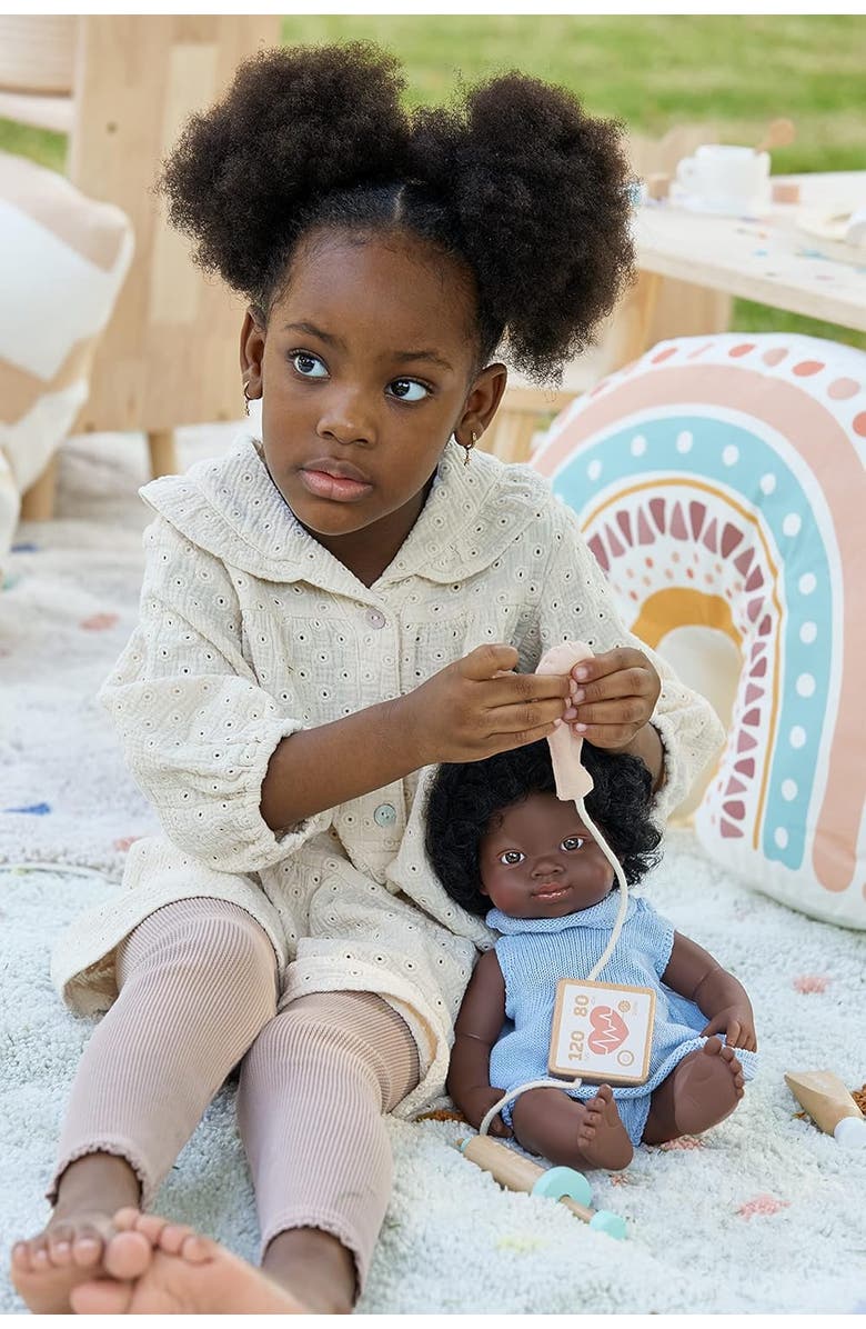 Miniland Wooden Doctor Set Doll Accessory Play Set, Alternate, color,