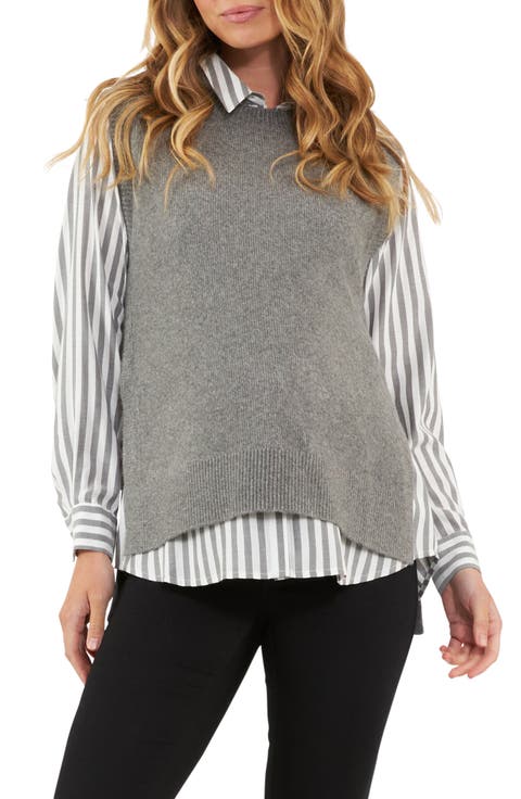 Josie Side Slit Maternity/Nursing Vest