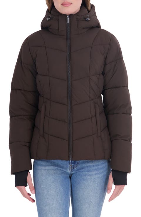 Stretch Short Puffer Jacket