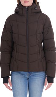 Sebby Stretch Short Puffer Jacket