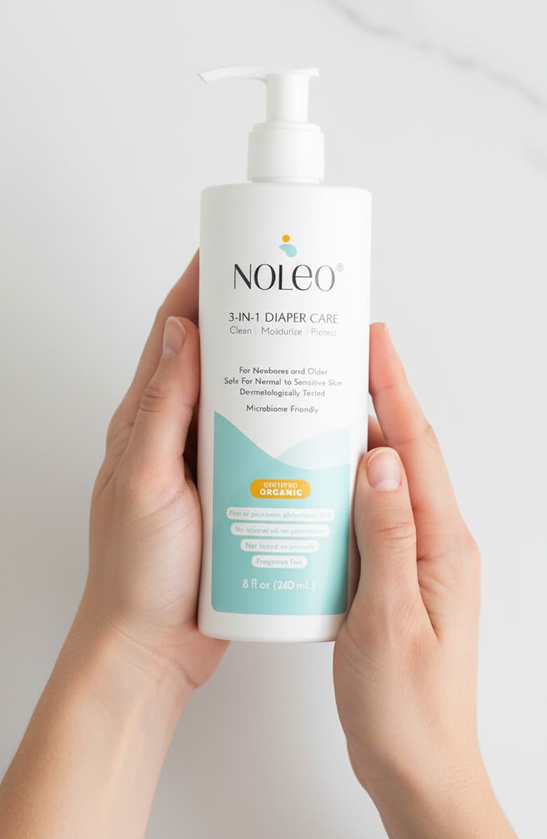 NOLEO 3-in-1 Diaper Rash Cream, Alternate, color, White