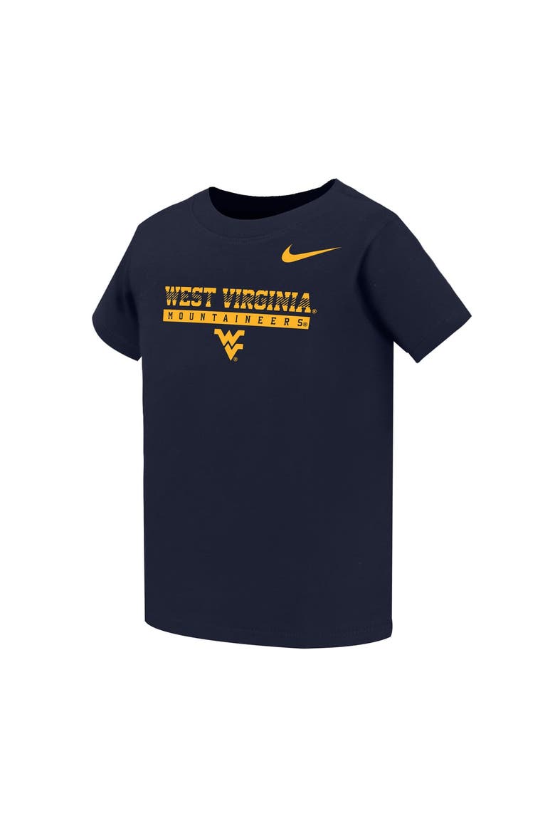Toddler Nike Navy West Virginia Mountaineers Name Bar Legend Dri-FIT T-Shirt, Main, color, Navy