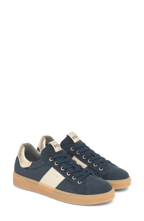 Nerogiardini Retro Low Top Sneaker In Blue