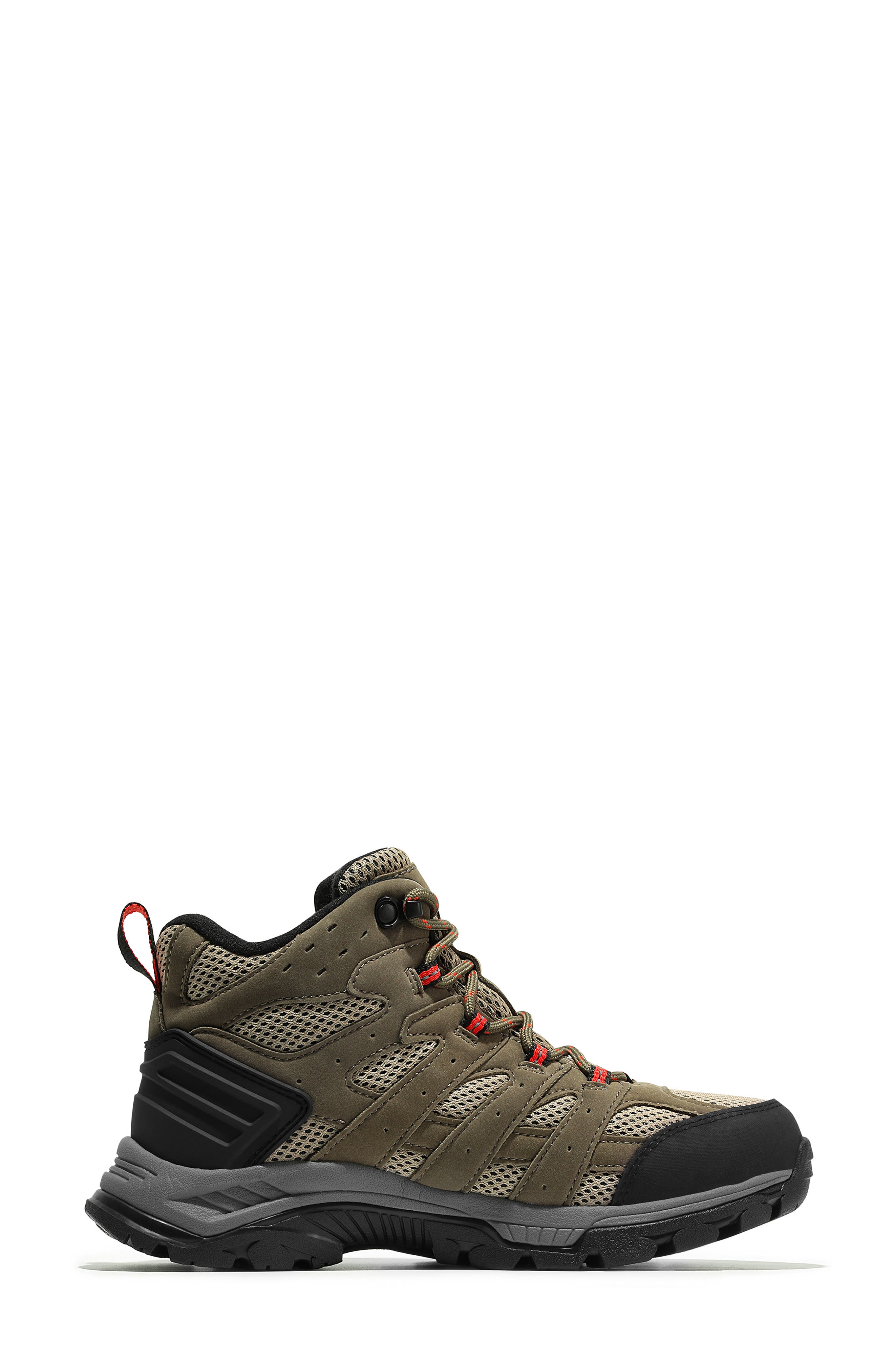 Waterproof Hiking Boot, Alternate, color, BROWN/ ORANGE