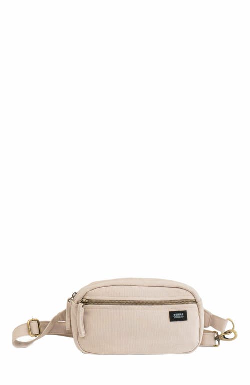 Terra Thread Organic Cotton Sling Belt Bag in Sand Dune at Nordstrom