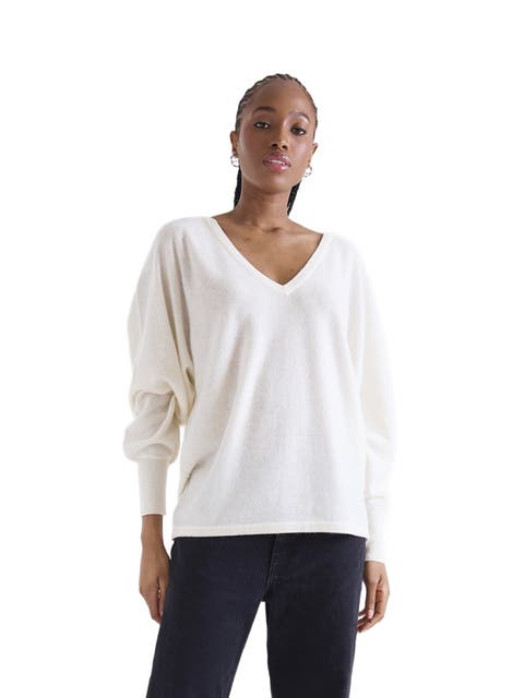Paros V-Neck 100% Cashmere Sweater