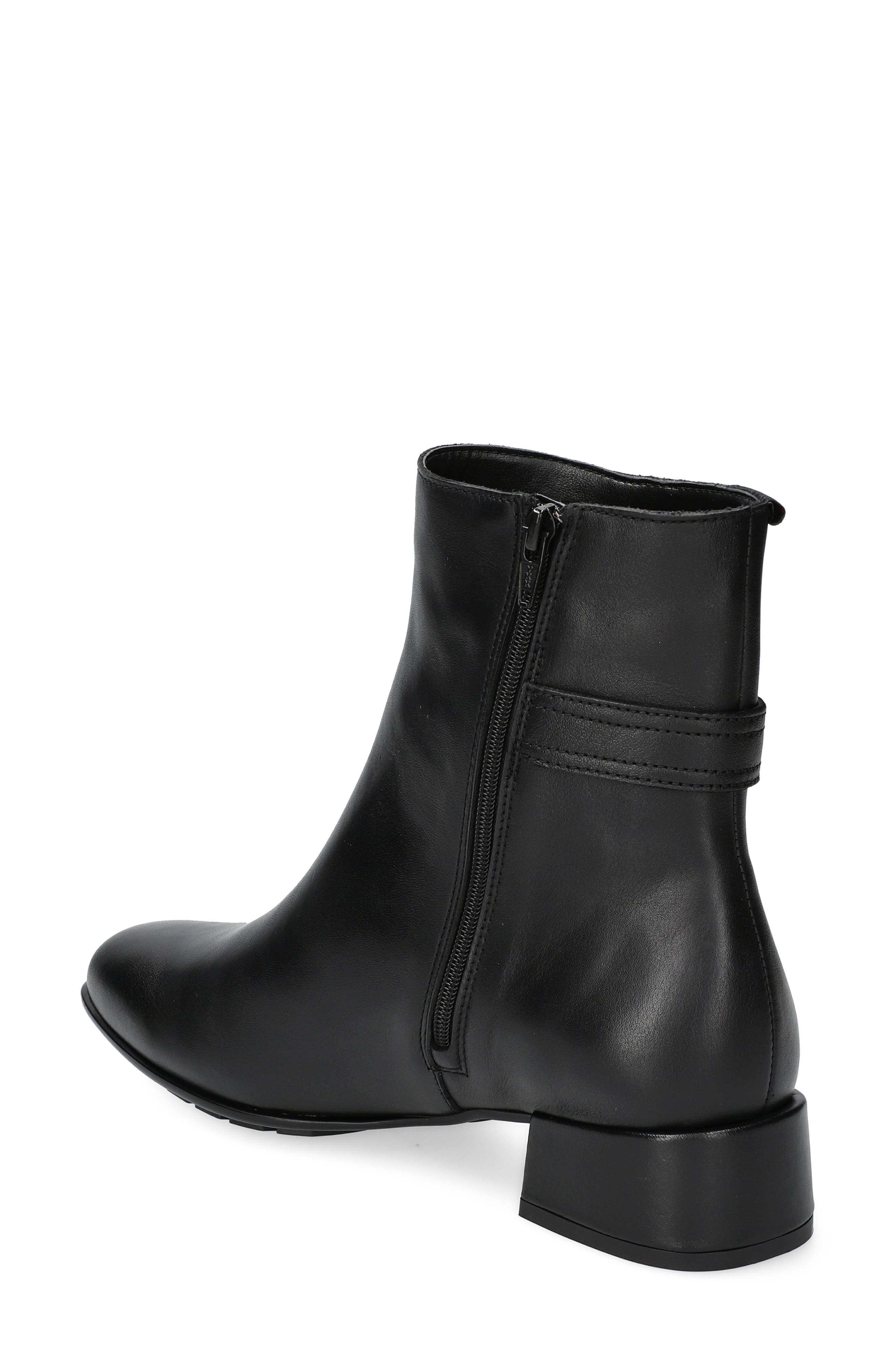 Johana Leather Bootie, Alternate, color, BLKSOFTY1200
