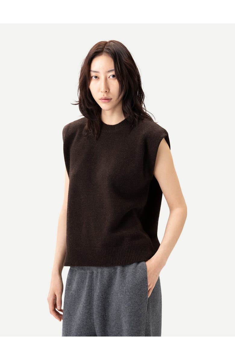 Gobi Cashmere Cashmere Crewneck Twin Set, Alternate, color, Mole