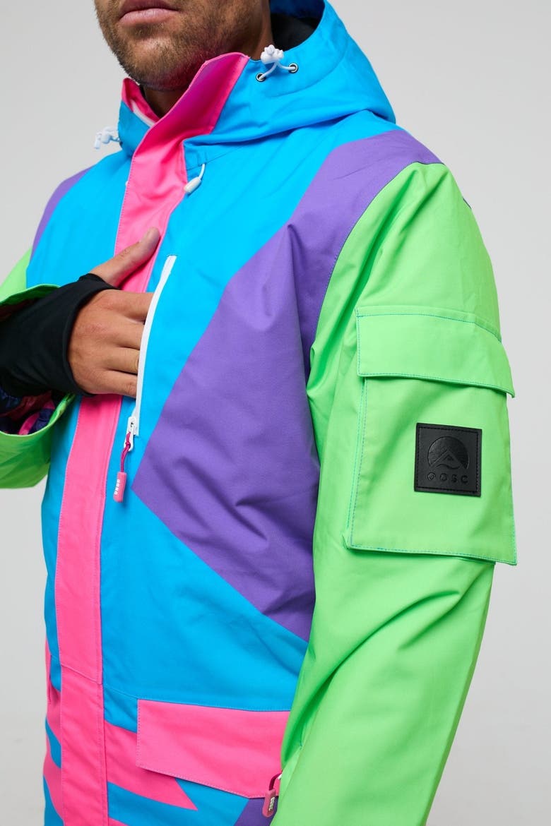Yeh Man Jacket Powder Hound, Alternate, color, Purple