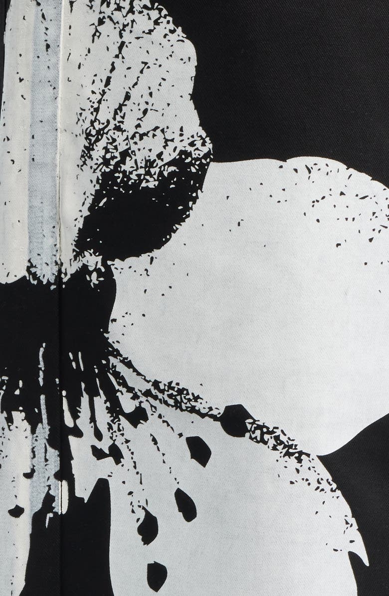 SANTO STUDIO Cole Houshmand Edition - Flower Roma Shorts, Alternate, color, Black