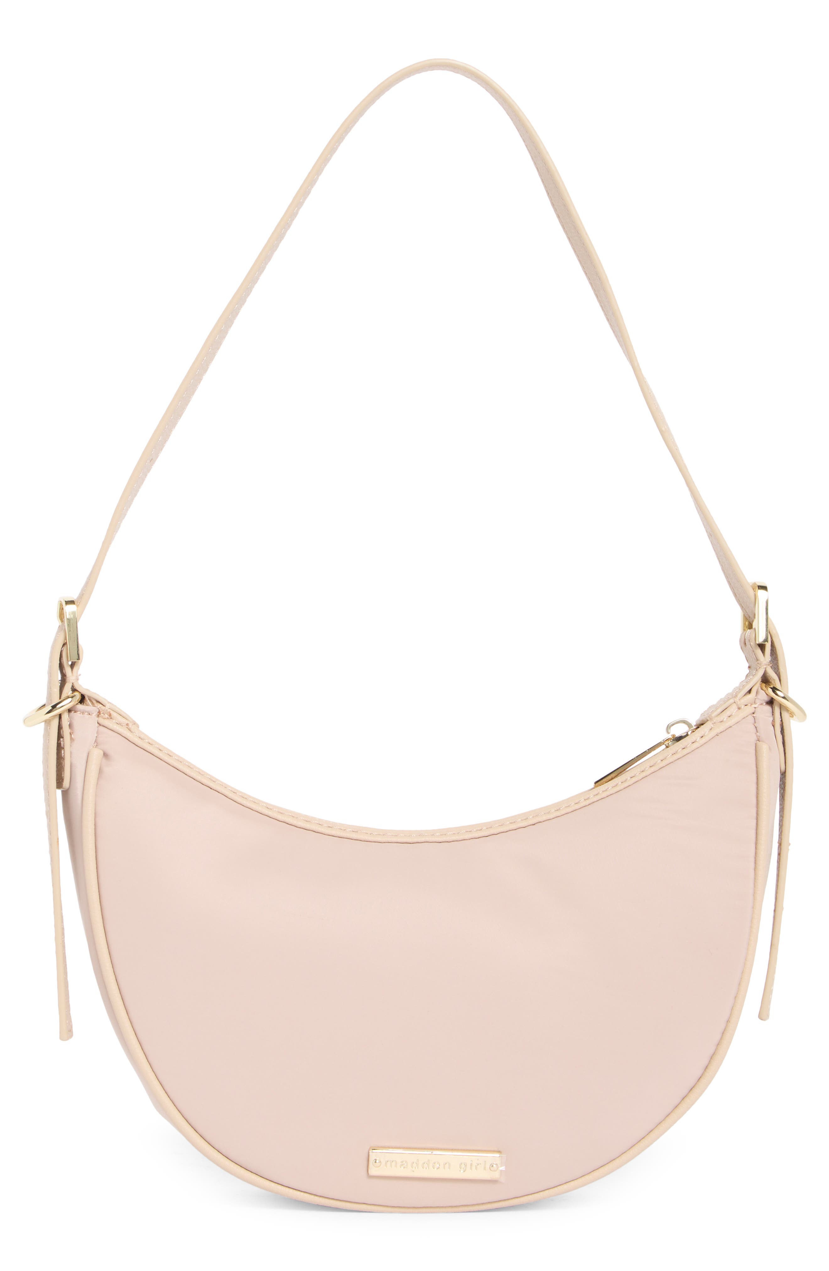 Crescent Shoulder Bag, Alternate, color, TAUPE
