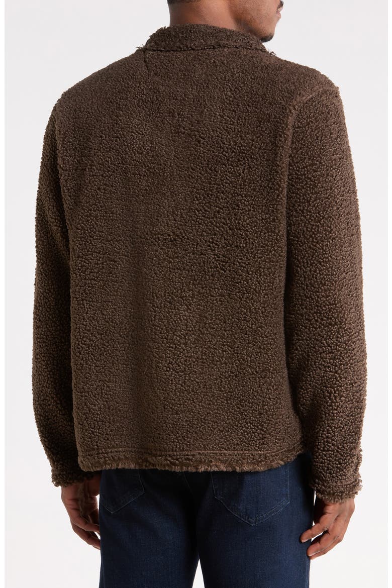 Fleece Quarter Zip Pullover, Alternate, color, DELICIOSO