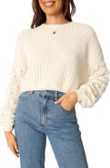 Petal & Pup Catalina Textured Stitch Sleeve Sweater