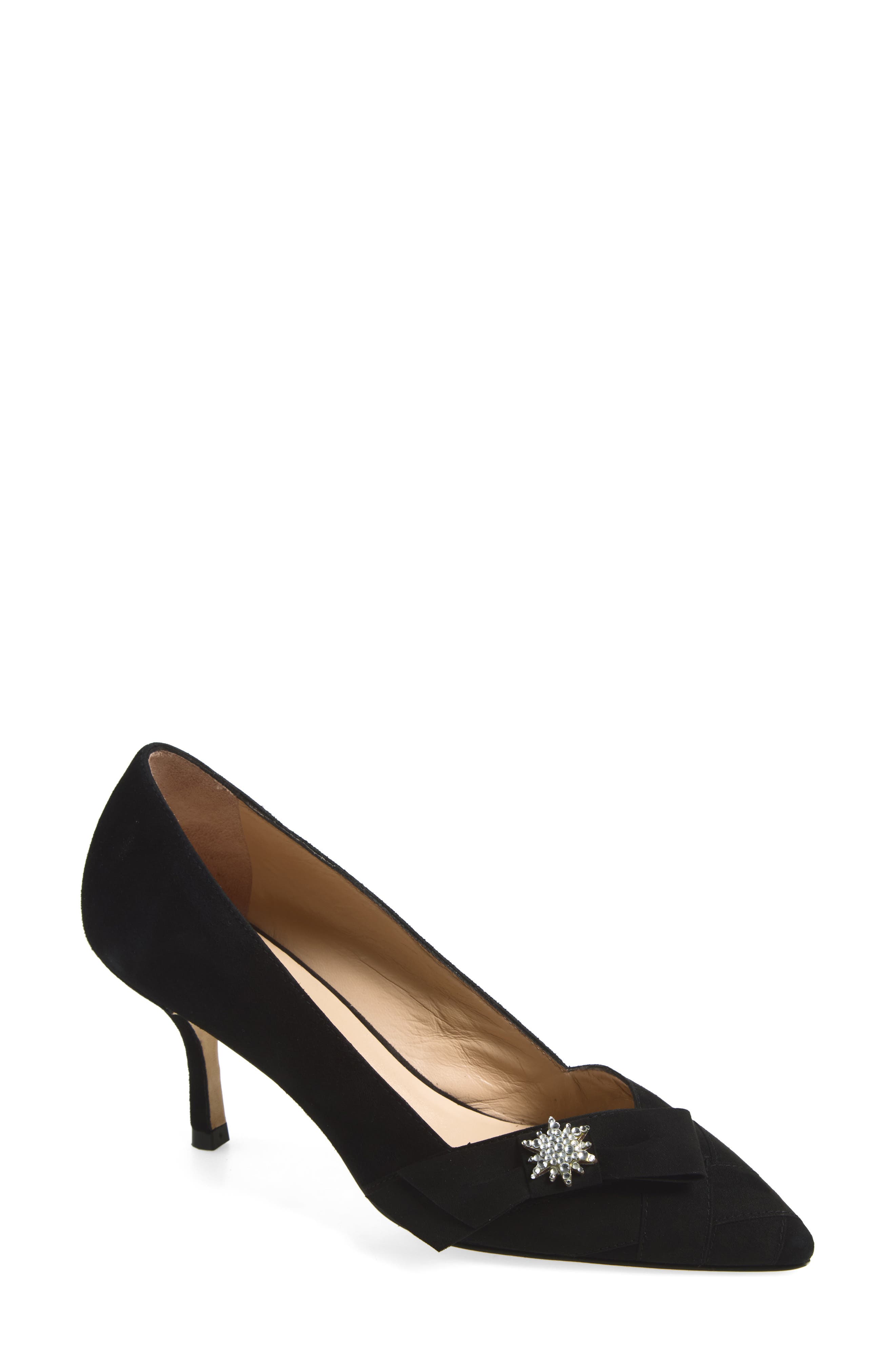 Jesse Crystal Star Pointed Toe Pump