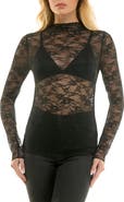 Socialite Lace Long Sleeve Top