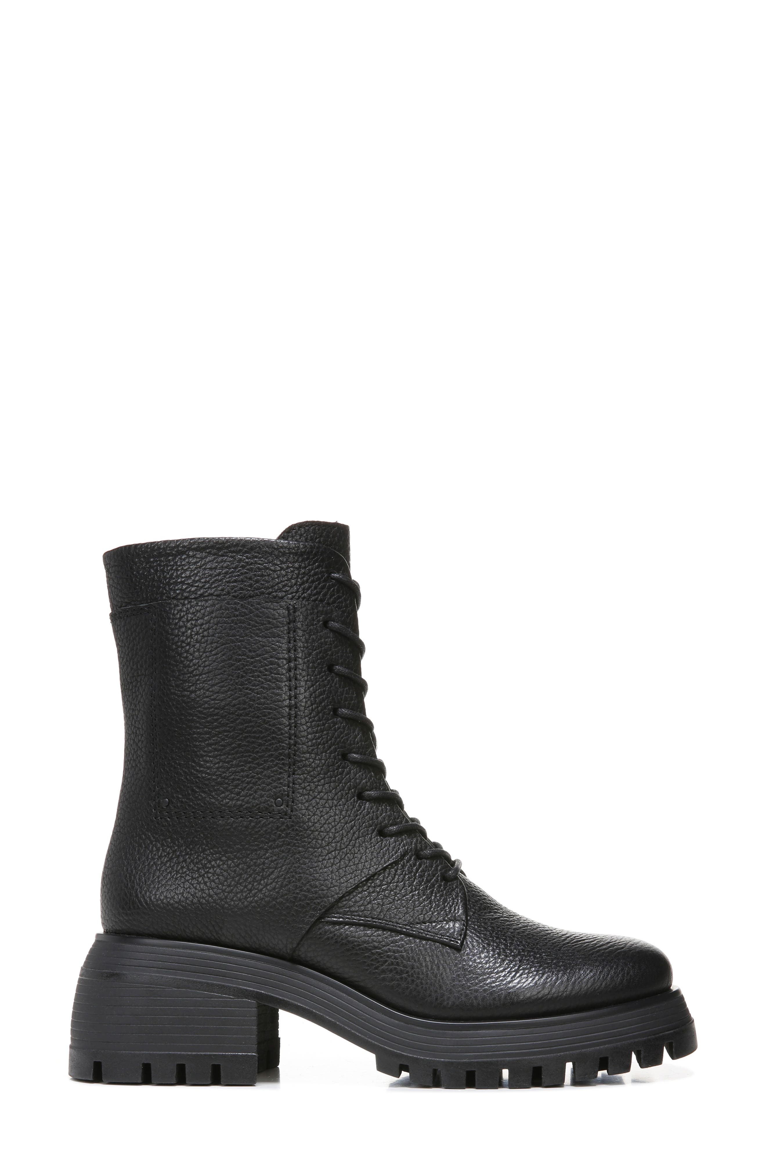 Franco Sarto Jetson Lace-Up Combat Boot, Alternate, color, 