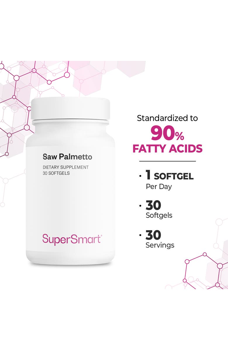 SuperSmart Saw Palmetto 320mg per Day, Alternate, color, 