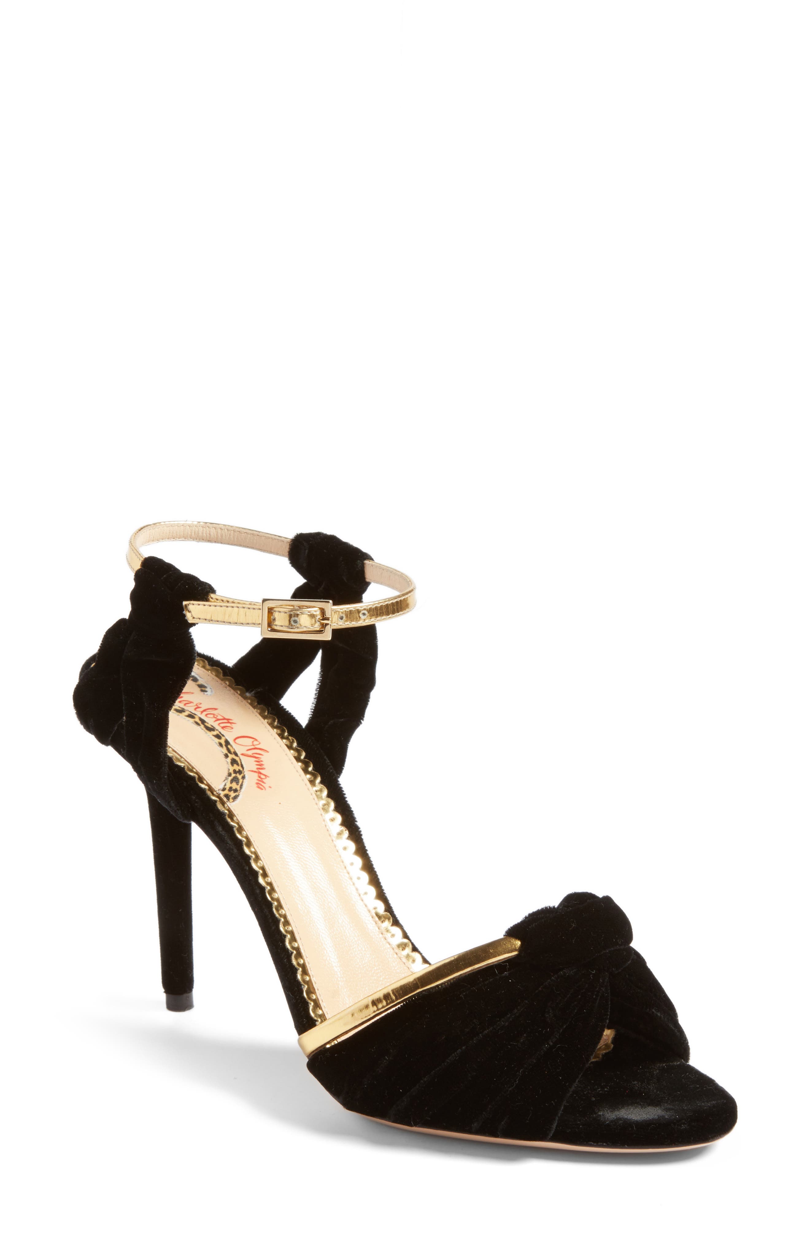 Broadway Sandal, Main, color, BLACK