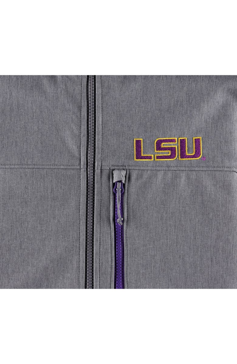 Columbia Men's Columbia Gray LSU Tigers Ascender II Full-Zip Jacket, Alternate, color,