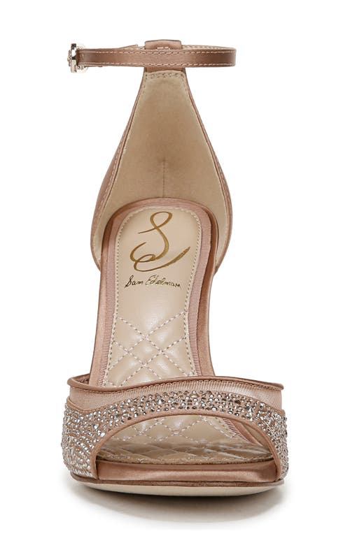 Sam Edelman Krissa Ankle Strap Sandal Vintage Pink In Prairie Sand