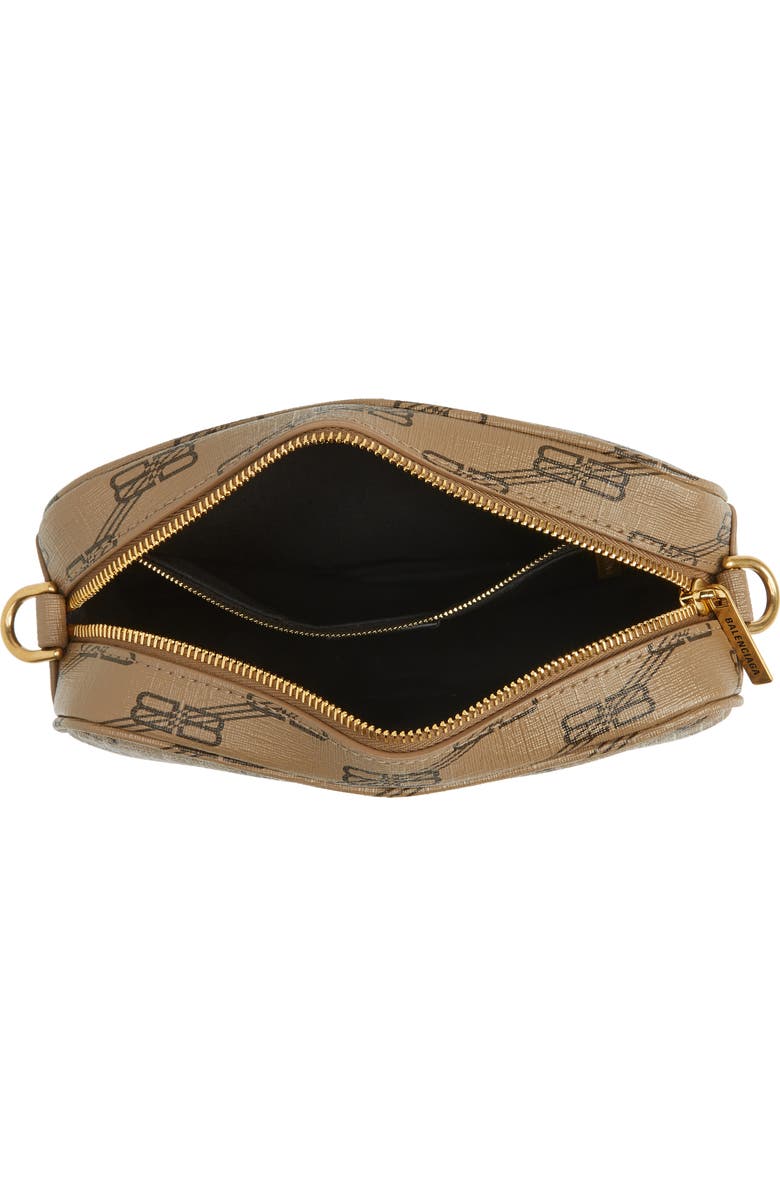 Balenciaga Small BB Monogram Coated Canvas Camera Bag, Alternate, color,