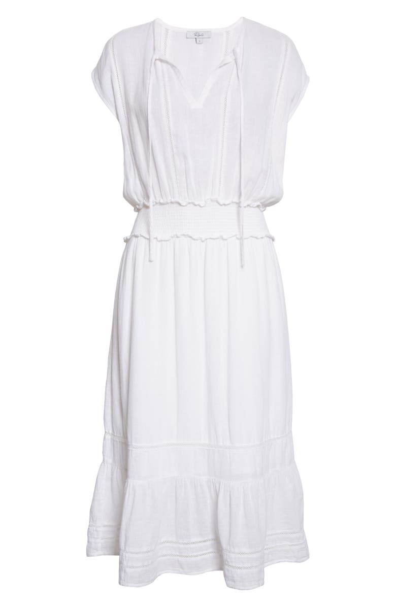 Rails Ashlyn Stripe Linen Blend Dress, Alternate, color, 