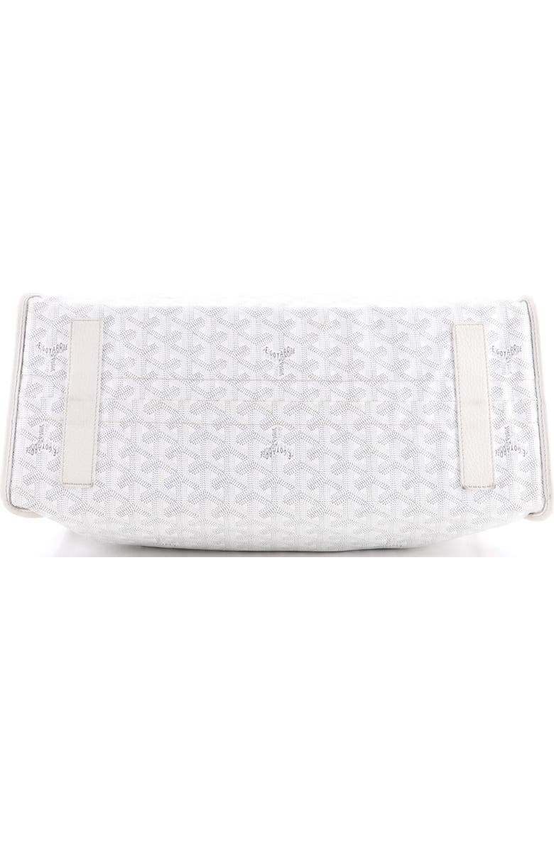 Pre-Owned Goyard Hardy Pet Carrier Coated Canvas PM, Alternate, color, White