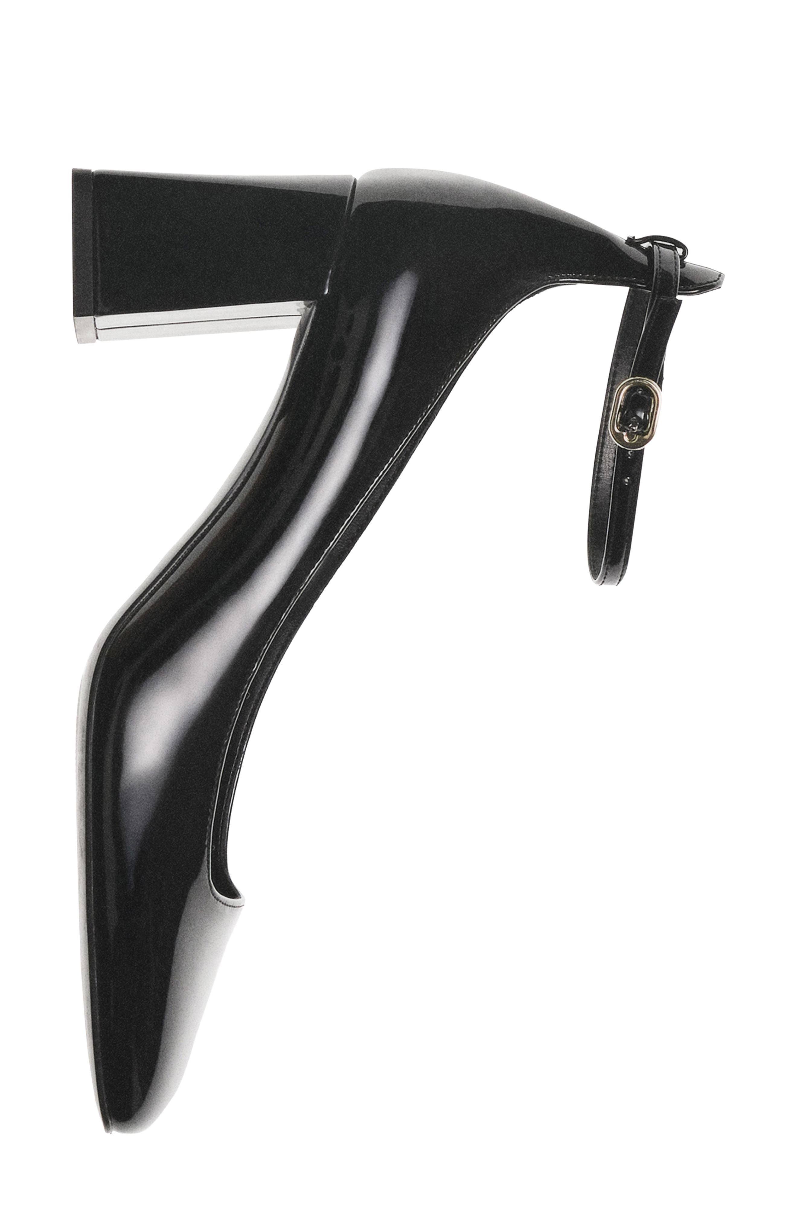 MANGO Ankle Strap Pump, Alternate, color, 