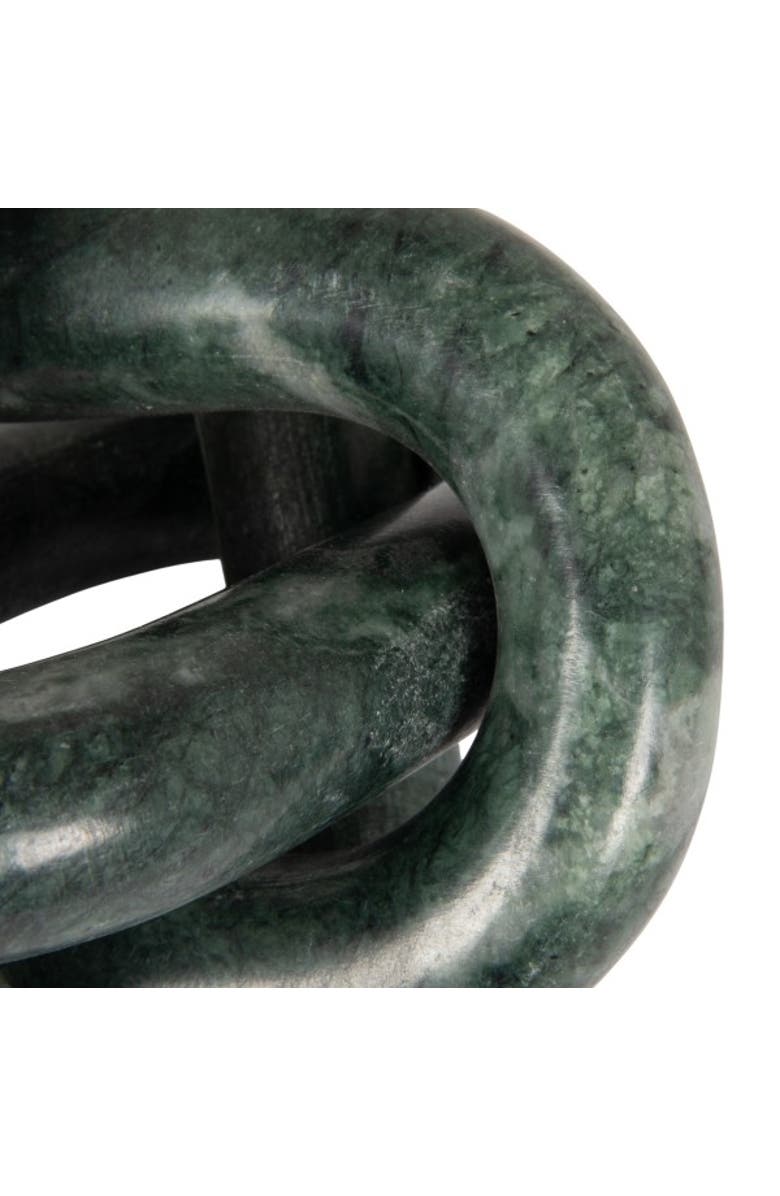 Storied Home Marble Chain Link, Green, Alternate, color, Green