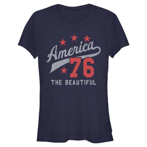 Juniors Lost Gods The Beautiful America 1776 T Shirt