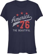 Lost Gods Juniors Lost Gods The Beautiful America 1776 T Shirt