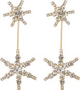 EYE CANDY LOS ANGELES North Star Statement Drop Earrings