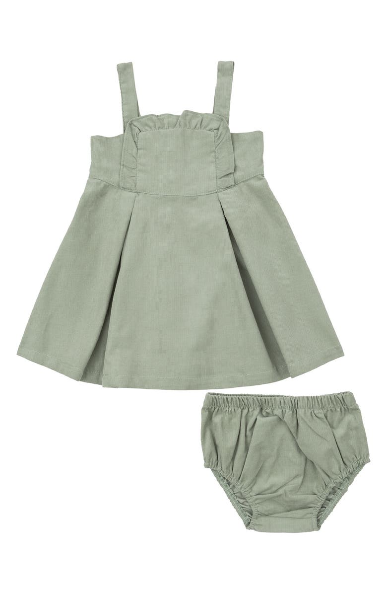 Angel Dear Corduroy Jumper Dress & Bloomers, Main, color, 