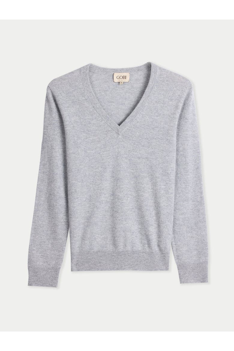 Timeless Cashmere V-Neck Sweater, Main, color, high rise