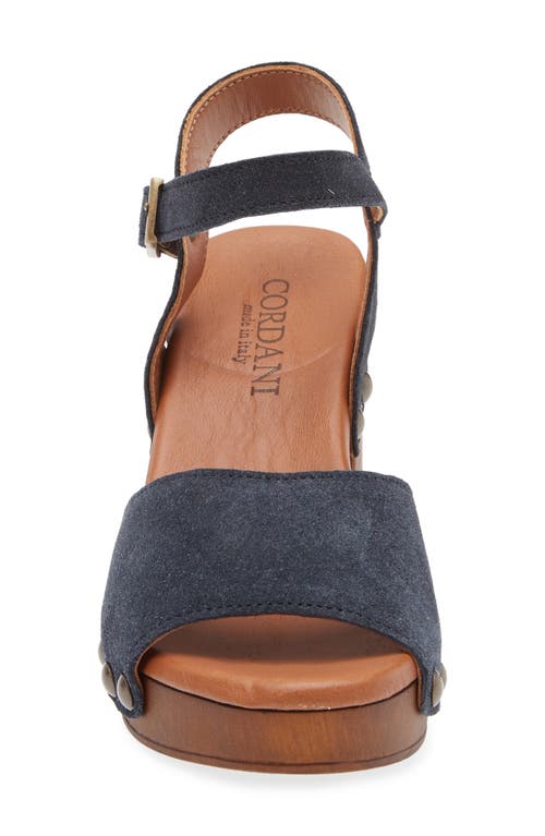 Cordani Willa Platform Sandal In Blue